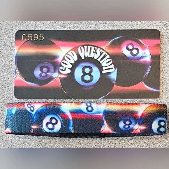 ZOX "GOOD QUESTION" #589 INTERACTIVE 8BALL App Excl NEW Collectible Wristband - Picture 11 of 16